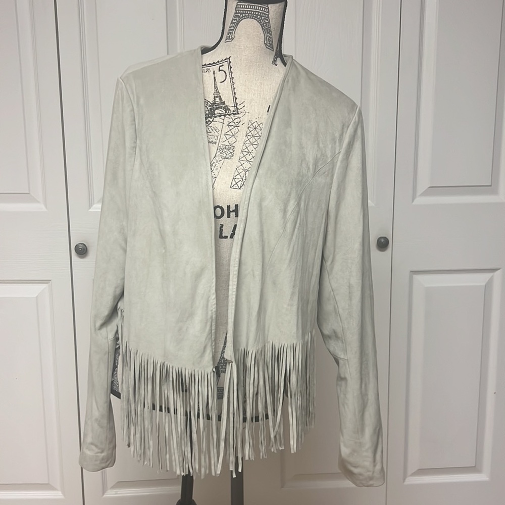Torrid Faux Leather Fringe Size 2